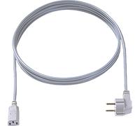 BACHMANN Câble d'alimentation H05VV-F 3G1,0mm² gris, 3,0m, type 30/35 C13