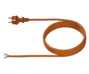 BACHMANN Câble d'alimentation néoprène 3G1.50 3m, H07BQ-F 3G1.5 orange 32/AEH