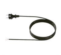 Bachmann - Câble d'alimentation - type F (M) à sans connecteur - CA 250 V - 5,0m - moulé - noir (322.176)