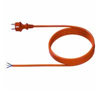 Bachmann - Câble électrique - CEE 7/7 (S) à sans fiche 30 mm dénudé 16 A - 5,0m - moulé - orange (328.876)