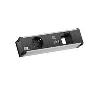 BACHMANN CONI 1x Contact de Protection USB A&C, USB Charger 22W 1xABD 0,2m GST18