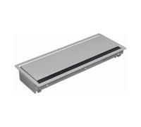 Bachmann CONI built-in frame long - Boîtier pour montage encastré de coupe-circuit - gris argenté, RAL 9006