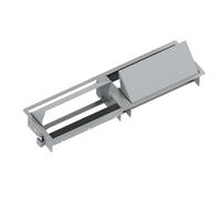Bachmann CONI DUO short - Steckdosenleiste für bündige Montage - silbergrau, RAL 9006 (911.026)