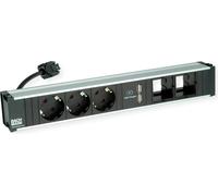 Bachmann CONI Multiprise 3xPrises de courant de sécurité 1xUSB Charger 2xCustom 0,2 m (912.0189)