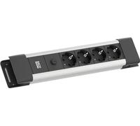 Bachmann CONNECTUS 3xCEE7/3 rot 10 A Strom 2.0m C14-Stecker Grau (BM005928)