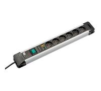 BACHMANN CONNECTUS 6xUTE 1xSPD 1xinterrupteur courant 2,0m CEE7/7