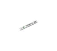 Bachmann - Cordon d'extension (montable en rack) - 6 connecteurs de sortie - 1U - 48,3 cm (19") - 2,0 m - Allemagne (333.005)