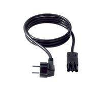 BACHMANN Cordon secteur noir GST18 - 3,0 m