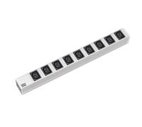 Bachmann 19" 1U 9xC13 2,0 m CEE7/7