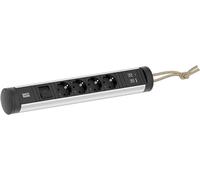BACHMANN CYCLE Loop 4xCEE7/3 1xinterrupteur 1xUSB A/C 22W 2,5m CEE7/7