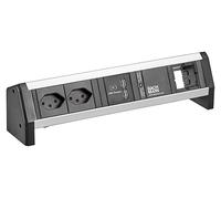 Bachmann DESK 1 - Bâti de prises - CA 230 V - entrée, entrée GST18 - raccords de sortie : 2 (T13)