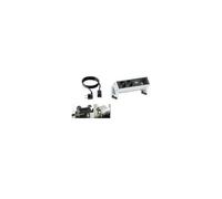 Bachmann DESK 2 - Coupe-circuit - entrée : GST18i3 - connecteurs de sortie : 2 - 20 cm cordon - Allemagne - blanc, RAL 9010