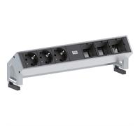 Bachmann DESK 2 - Verlängerungsschnur - 3 Ausgangsstecker - 20cm - Deutschland (902.202)