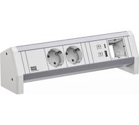 Bachmann Desk 2Xcee7/3 1Xusb A/C 22W 1Xcm Gst18 Ral9010