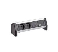 BACHMANN DESK 2xUTE 1xUSB Charger GST18 schwarz
