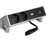 Bachmann Desk2 2Xute 1Xusb C 30W 0,2M Gst18 Inox