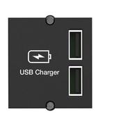 Bachmann Double Charger - Insert de montage encastré - charge USB X 2