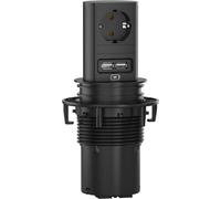 BACHMANN ELEVATOR 1xCEE7/3 1xUSB Charger 2,0m AEH RAL9005