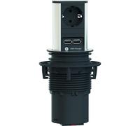 BACHMANN ELEVATOR 1xCEE7/3 USB Charger, Strom 2.0m CEE7/7