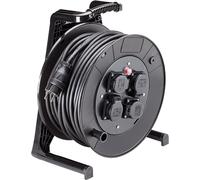 BACHMANN Enrouleur de câble 4-f IP54, 40m, H07RN-F3 G1,5qmm