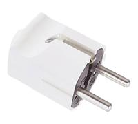 Bachmann Fiche de contact de protection 910.470 type EF CEE 7/7 marron 250 V IP20