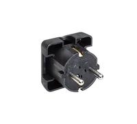 BACHMANN Fiche de Contact de Protection, Noire Plate