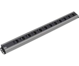 BACHMANN HANDWERKER Steckdosenleiste - 12-fach - ohne Schalter (300.002)