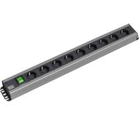 BACHMANN HANDWERKER Steckdosenleiste, 9-fach, mit Schalter (300.004)