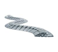 Bachmann KABELSCHLANGE Pro - Conduit flexible pour câble - 1 m - argent