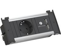 Bachmann KAPSA XS 1xCEE7/3 2xUSB Charger, 0,2m GST18