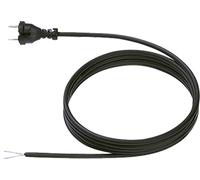 BACHMANN Kontur St.Zuleitung 2x1,0 3m, H05VV-F schwarz Kont.St./AEH