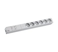 Bachmann, Multiprise, Prise Multiple 1uh 6x Ute Gvs (6x, CEE 7/3, PECO 7/5, 2 m)