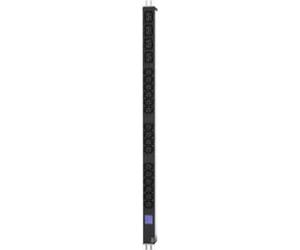 BACHMANN Panneau d'alimentation vertical 16x IEC320 C13, 4x IEC320 C19, 3m, IEC 60309 16A fourche, mesure (800.2395) (19.07.1470)