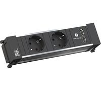 BACHMANN POWER FRAME 2xCEE7/3 USB Chargr, courant 2,0m AEH