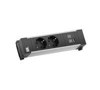 BACHMANN Power Frame 2xkt de Protection. USB A&C, USB Charger 22W 0,2m GST18