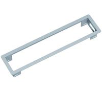 BACHMANN POWER FRAME Cadre d'encastrement Medium 4x, argenté