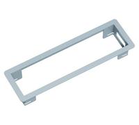 BACHMANN POWER FRAME Cadre d'encastrement Small 3x, argenté