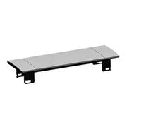 Bachmann POWER FRAME COVER 3-way - Cache pour connexion encastrée - noir, aluminium (915.500)