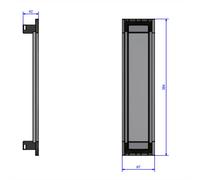 BACHMANN POWER FRAME COVER 6x avec couvercle noir