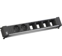 BACHMANN POWER FRAME Large 2x contact de protection 4x ABD