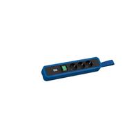 BACHMANN Primo 2 3xCEE7/3 1xcommutateur avec Boucle 2m CEE7/7 RAL5010