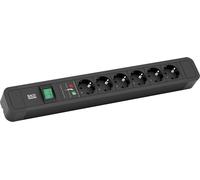 Bachmann PRIMO 2 : 6 prises CEE7/3, 1 prise SPD, 1 interrupteur, 2,0 m, CEE7/7