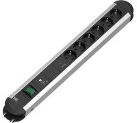 BACHMANN PRIMO 6xCEE7/3 1xGVS-Plus 1xinterrupteur 2,0m CEE7/7