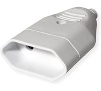 Prise Euro Bachmann 900.005 plastique 230 V blanc IP20