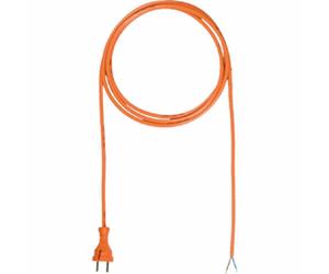 BACHMANN PUR-Zuleitung 2x1.00 3m orange, H05BQ-F 24G/AEH