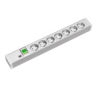 Bachmann - Rallonge (rack montable) - CA 230 V - 7 prises de sortie - 1U - 48,3 cm (19") (333.600)