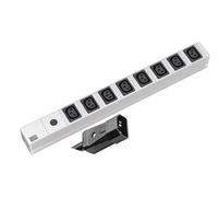Bachmann - Rallonge (rack montable) - Prises de sortie : 8 (IEC 60320) - 1U - 48.3 cm (19")