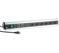 BACHMANN Réglette d'artisan 6xT13 CH, GVS, in usible thermique 10A, interrupteur