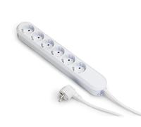 Bachmann Smart 6x230V 5M Cable With RA Plug White (Prise européenne) - 381.249K