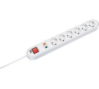 Bachmann Smart Table Socket 6x230V Surge Protection 1.5m (Prise européenne) - 381.2501K
